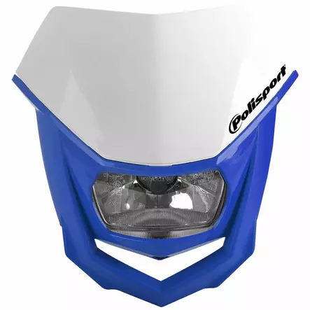 Polisport HALO Headlight White/blue (8) - Duell MP varaosat ja tarvikkeet - 131796 - 1