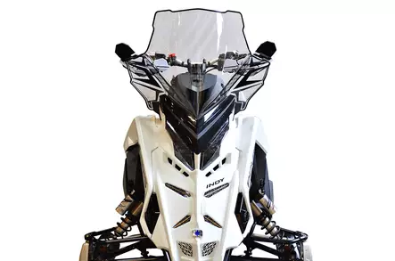 Powermadd Tuulilasi Polaris Matryx Korkea 20" Kirkas/Mustalla grafiikalla - Duell MK varaosat ja tarvikkeet - 23726 - 1