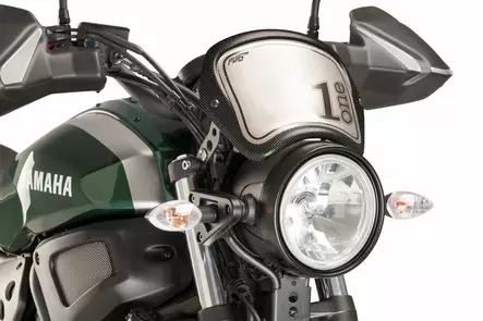 Puig Aluminium Front Plate Abs Universal Headlight C/Ca - Duell MP varaosat ja tarvikkeet - 95056 - 1