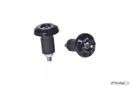 Puig Bar Ends Aluminium Race Universal C/Black 13-18mm - Duell MP varaosat ja tarvikkeet - 92546 - 1