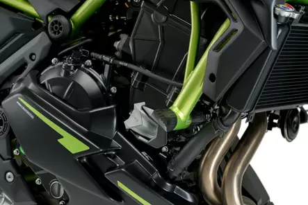 Puig Crash Pads R12 Kawasaki Z650 17-20'- C/Black - Duell MP varaosat ja tarvikkeet - 90126 - 1