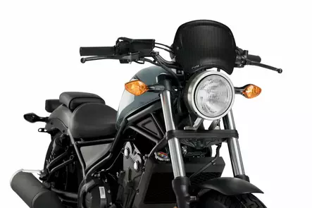 Puig Front Plate Abs Honda Cmx500 Rebel C/Carbon Look - Duell MP varaosat ja tarvikkeet - 94166 - 1