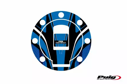Puig Fuel Cap Cover Mod. Radical Yamaha C/Blue - Duell MP varaosat ja tarvikkeet - 92346 - 1