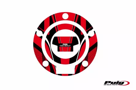 Puig Fuel Cap Cover Mod. Radical Yamaha C/Red - Duell MP varaosat ja tarvikkeet - 92766 - 1