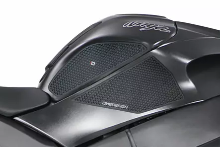 Puig Lateral Tank Pads Kawasaki C/Black - Duell MP varaosat ja tarvikkeet - 99556 - 1