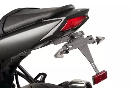 Puig License Support Suzuki Sv650 16-18'/Sv650X 18' - Duell MP varaosat ja tarvikkeet - 90886 - 1