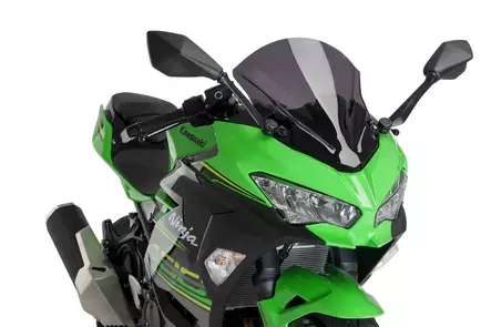 Puig Racing Screen Kawasaki Ninja 400 18' C/Dark Smoke - Duell MP varaosat ja tarvikkeet - 89396 - 1