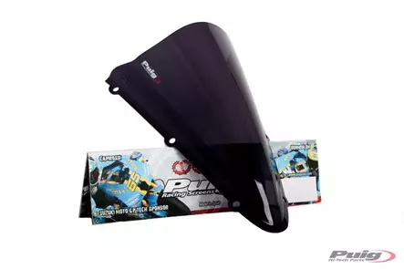 Puig Racing Screen Yamaha Yzf-R125 08'-18' C/Dark Smoke - Duell MP varaosat ja tarvikkeet - 93836 - 1