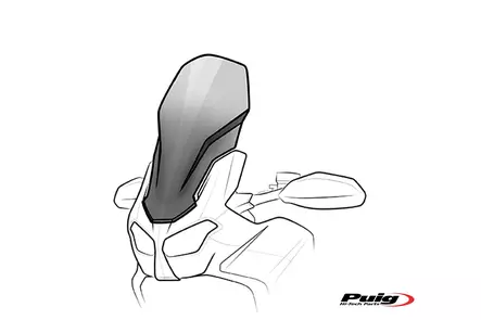 Puig Touring Screen Plus Ktm 1290 Super Adventure R-S - Duell MP varaosat ja tarvikkeet - 98856 - 1