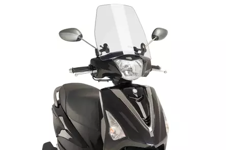 Puig Wind Mod. Trafic Yamaha D'Elight 17-18'- C/Clear - Duell MP varaosat ja tarvikkeet - 89496 - 1