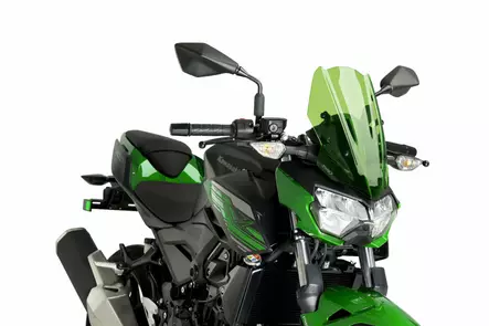 Puig Wind. New Generation Kawasaki Z400 19' C/Green - Duell MP varaosat ja tarvikkeet - 94476 - 1