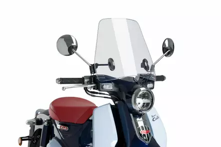 Puig Wind.Urban.Honda Super Cub C125 18'- C/Clear - Duell MP varaosat ja tarvikkeet - 94596 - 1