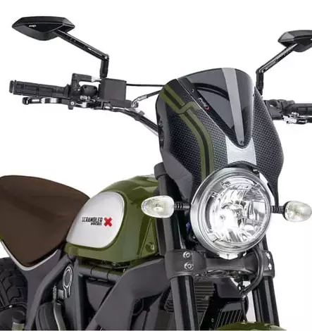 Puig Windshield New Generation Scrambler 15-17 Car/D.Sm - Duell MP varaosat ja tarvikkeet - 91476 - 1