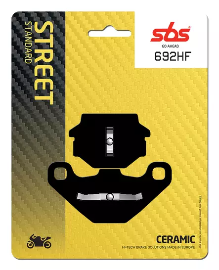 Sbs Jarrupalat Ceramic - Duell MP varaosat ja tarvikkeet - 123586 - 1