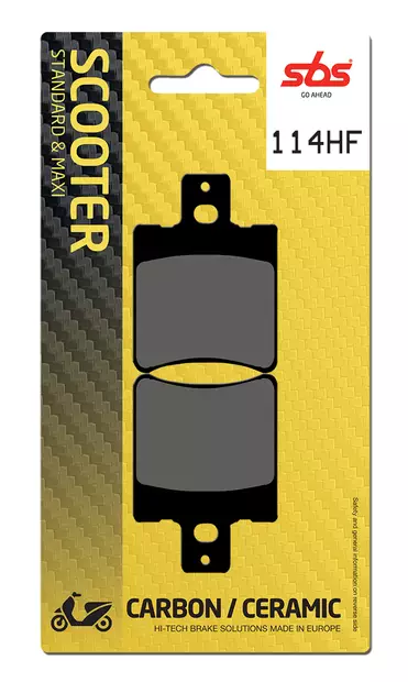 Sbs Jarrupalat Ceramic (667HF) - Duell MP varaosat ja tarvikkeet - 140386 - 1