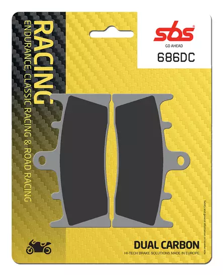 Sbs Jarrupalat Dual Carbon - Duell MP varaosat ja tarvikkeet - 123596 - 1