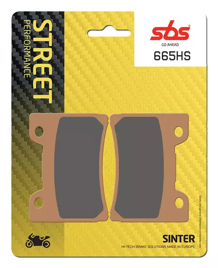 Sbs Jarrupalat Sintered - Duell MP varaosat ja tarvikkeet - 123916 - 1