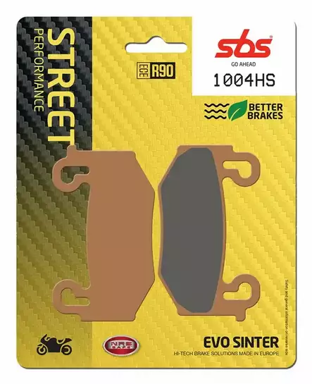 Sbs Jarrupalat Sintered - Duell MP varaosat ja tarvikkeet - 124816 - 1