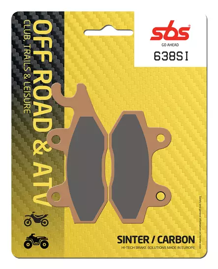 Sbs Jarrupalat Sintered Offroad - Duell MP varaosat ja tarvikkeet - 123156 - 1