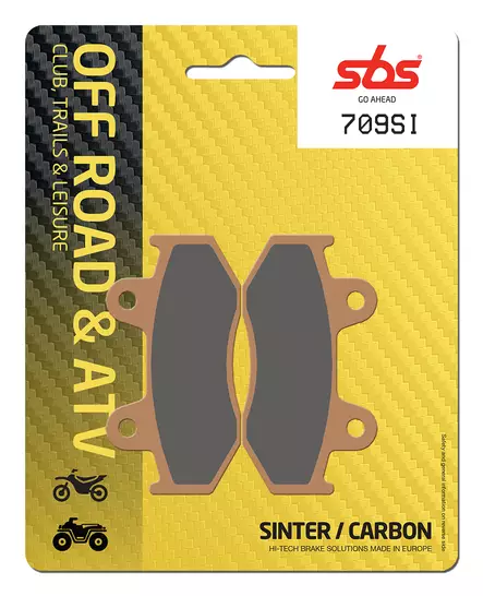 Sbs Jarrupalat Sintered Offroad - Duell MP varaosat ja tarvikkeet - 123986 - 1
