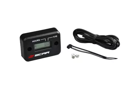 Scar Hour Meter Black color - Duell MP varaosat ja tarvikkeet - 75536 - 1