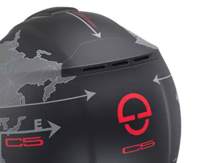 Schuberth Kypärä C5 Globe musta, 59 L - Duell ajovarusteet - 65126 - 1