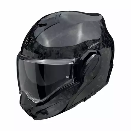 SCORPION Kypärä EXO-TECH Onyx Carbon Musta, XL - Duell ajovarusteet - 50516 - 1