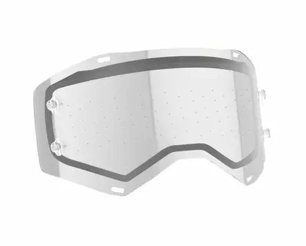 Scott MX Prospect/Fury DL works 1mm Clear Antistick - Duell ajovarusteet - 56636 - 1