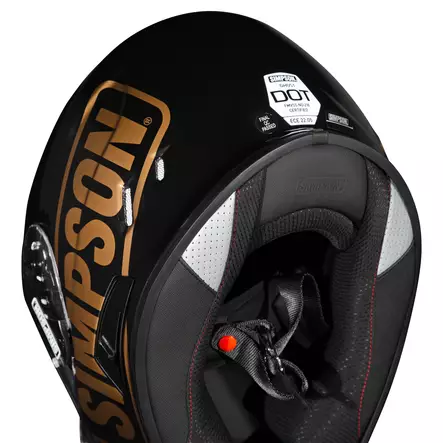 SIMPSON Kypärä Venom Logo ST Musta, XL - Duell ajovarusteet - 54286 - 1