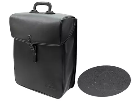 Sivulaukku CAVO musta 35x30x10cm - Duell polkupyörien varaosat ja tarvikkeet - 67356 - 1
