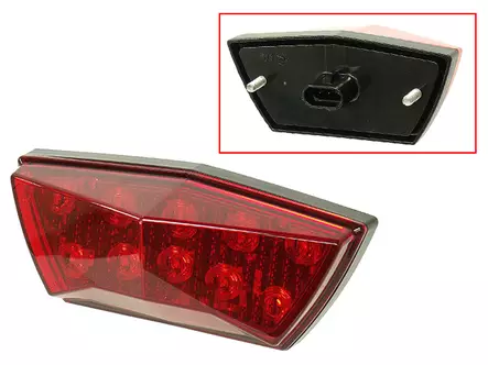 Sno-X LED Takalyhty Polaris - Duell MK varaosat ja tarvikkeet - 24946 - 1