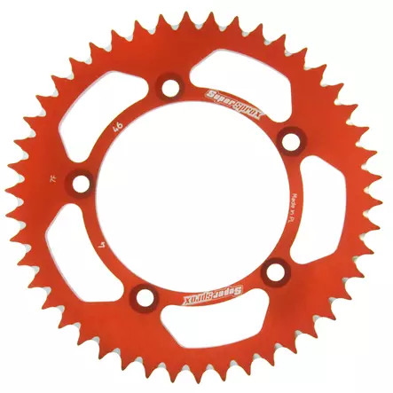 Supersprox Alu Takaratas KTM 60/65SX 97- Oranssi 50 - Duell MP varaosat ja tarvikkeet - 118846 - 1