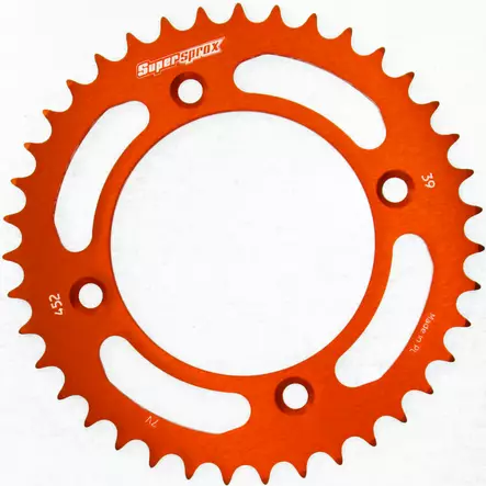 Supersprox Alu Takaratas KTM SX50 14- Oranssi 38 - Duell MP varaosat ja tarvikkeet - 118566 - 1