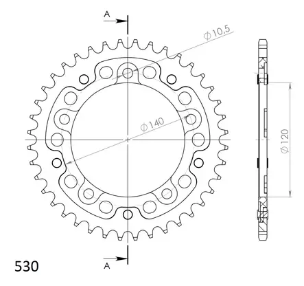 Supersprox Stealth Takaratas Kulta - Duell MP varaosat ja tarvikkeet - 118786 - 1
