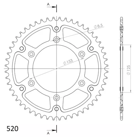 Supersprox Stealth Takaratas Punainen - Duell MP varaosat ja tarvikkeet - 118636 - 1