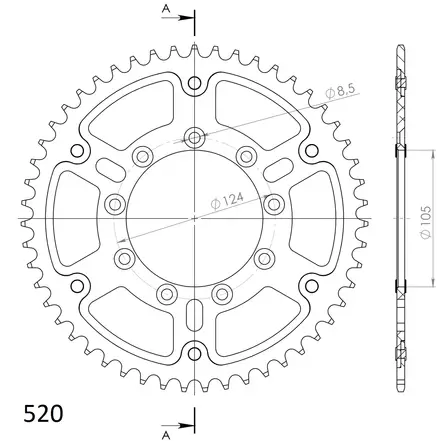 Supersprox Stealth Takaratas TM Kulta 49 - Duell MP varaosat ja tarvikkeet - 118366 - 1