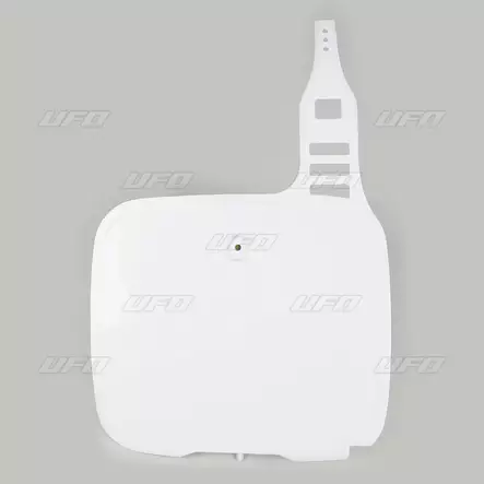 UFO Etunumerokilpi YZ125-490 86-91 Valkoinen 046 - Duell MP varaosat ja tarvikkeet - 48246 - 1