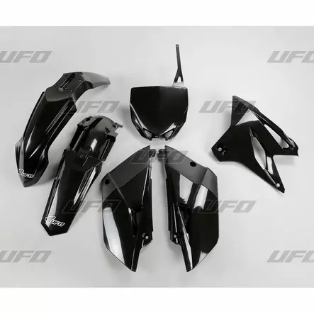 UFO Muovisarja 5-osainen Musta YZ85 15-21 - Duell MP varaosat ja tarvikkeet - 47656 - 1