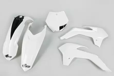 UFO Muovisarja 5-osainen Valkoinen 047 KTM SX85 13-17 - Duell MP varaosat ja tarvikkeet - 47826 - 1