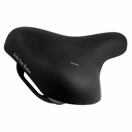 Vakioistuin SELLE SAN REMO Vienna musta - Duell polkupyörien varaosat ja tarvikkeet - 89456 - 1
