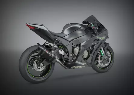 Yoshimura 3/4 System Exhaust Kawasaki Zx-10R/Rr 2016-20 Race Alpha 3Qtr Ti-Cf-C - Duell MP varaosat ja tarvikkeet - 113516 - 1