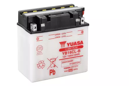 Yuasa akku YB16CL-B (cp) Happopatruuna mukana (2) - Duell muut varaosat ja tarvikkeet - 131746 - 1