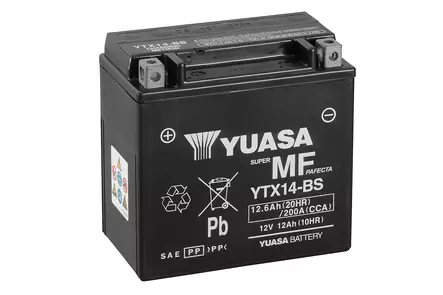 Yuasa akku YTX14(WC) hapotettu (4) - Duell muut varaosat ja tarvikkeet - 131146 - 1