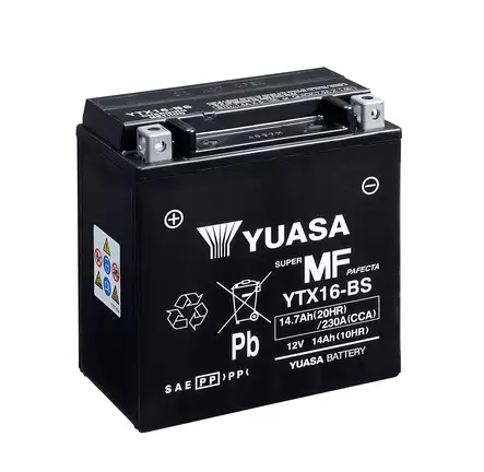 Yuasa akku YTX16(WC) hapotettu (4) - Duell muut varaosat ja tarvikkeet - 131316 - 1