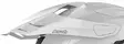 Airoh Commander peak Color white gloss - Duell ajovarusteet - 59746 - 1