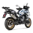 Akrapovic Slip-On Line Äänenvaimennin CFMOTO 800MT - Titaani - Moottoripyörän pakoputket - 141506 - 2