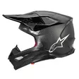 Alpinestars Kypärä S-M10 2206 Fame Musta Carbon, XS - Duell ajovarusteet - 36716 - 1