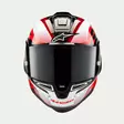 Alpinestars Kypärä Supertech R10 Team Musta/Carb/Punainen/Valkoinen, L - Duell ajovarusteet - 36376 - 1