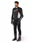 Alpinestars Nahkatakki Missile v3 Musta/Valkoinen/Punainen Fluo, 54 - Duell ajovarusteet - 40976 - 1