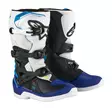 Alpinestars Saapas Tech 3s Nuorten Musta/Valkoinen/Sininen, 39 - Duell ajovarusteet - 38866 - 1